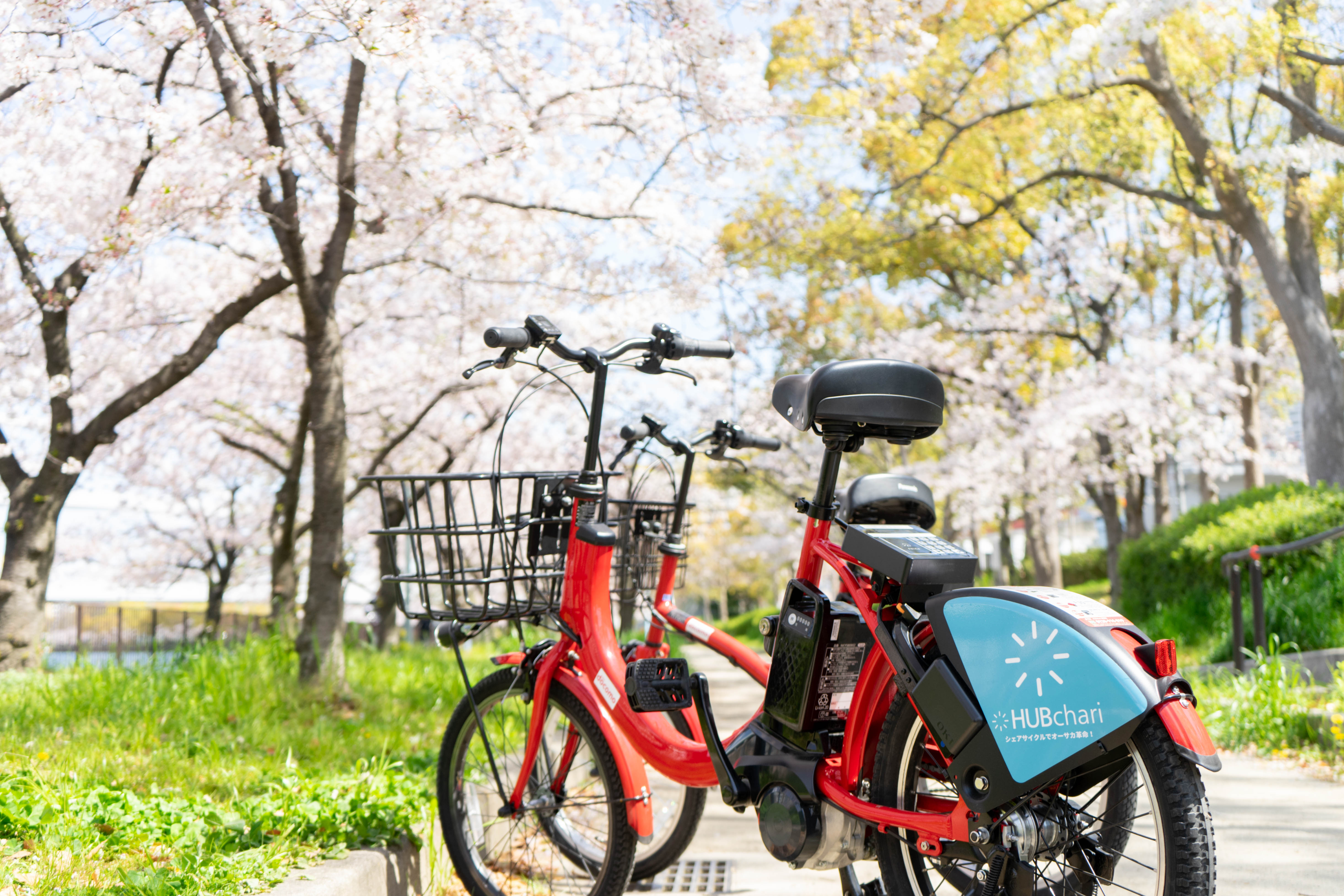 HUBchari-docomoの車両