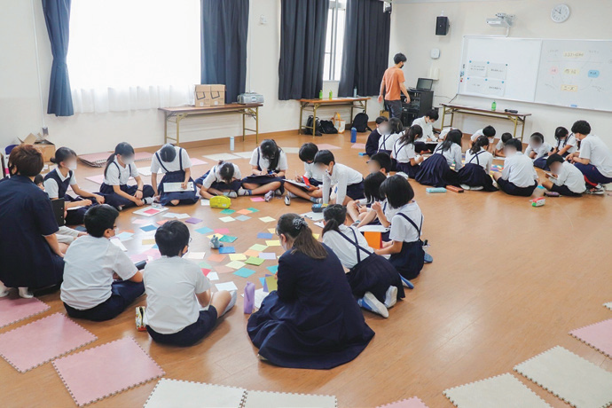 人権教育・ワークショップの様子