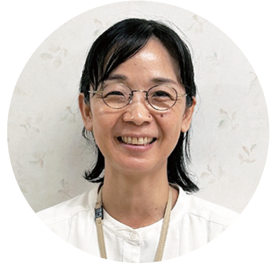 笑顔の津田さん