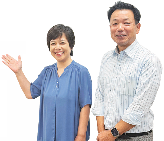笑顔の主任児童委員連絡会代表と副代表