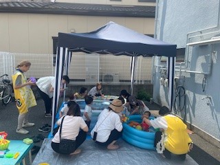 水あそび