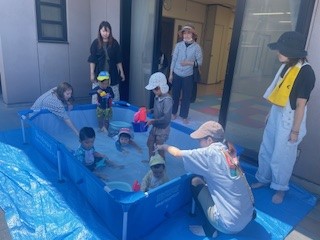 水あそび