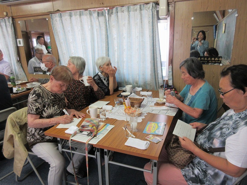 ふれあい喫茶の様子