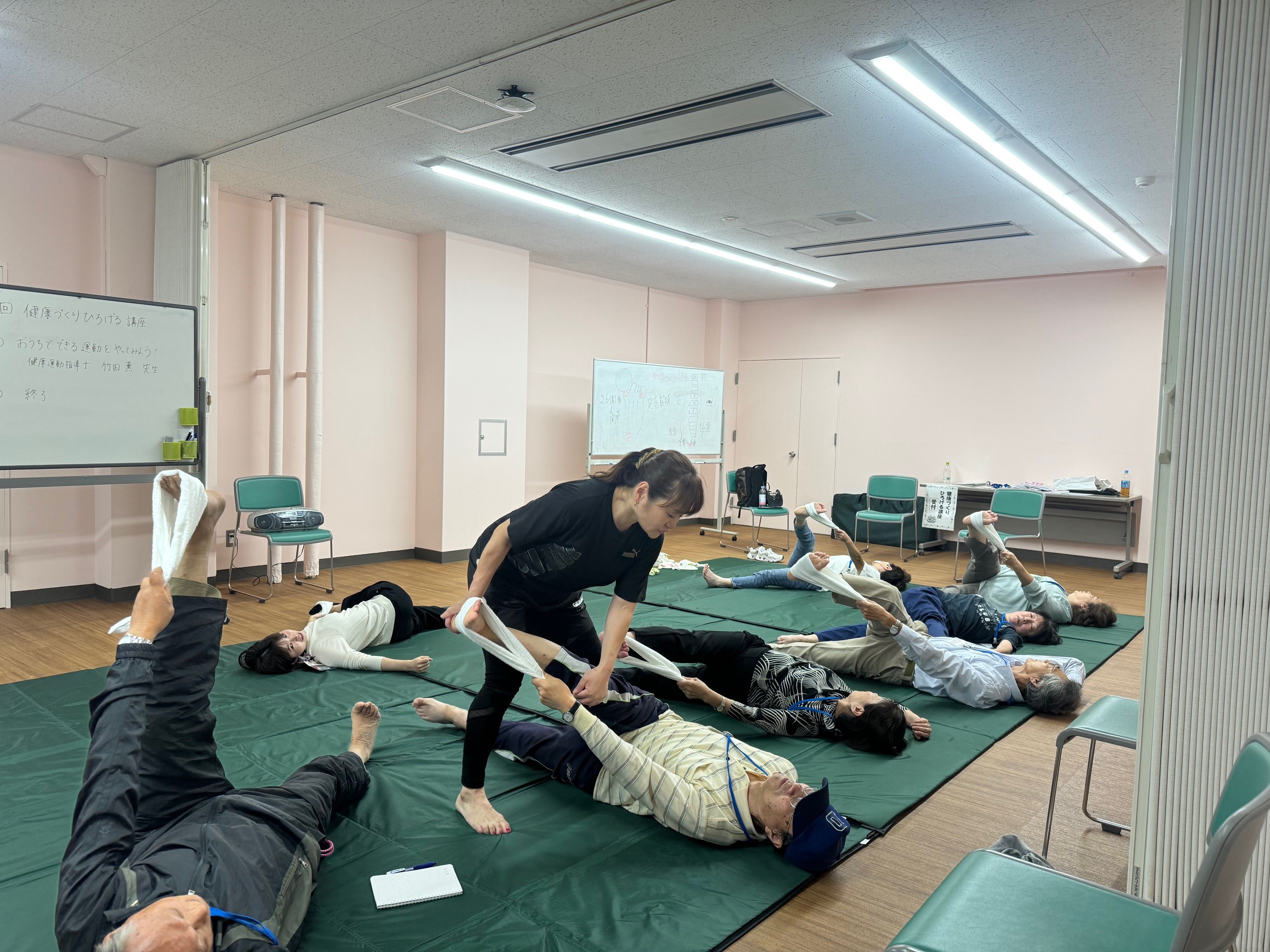 運動の様子