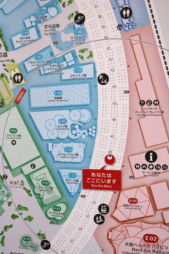 会場内地図