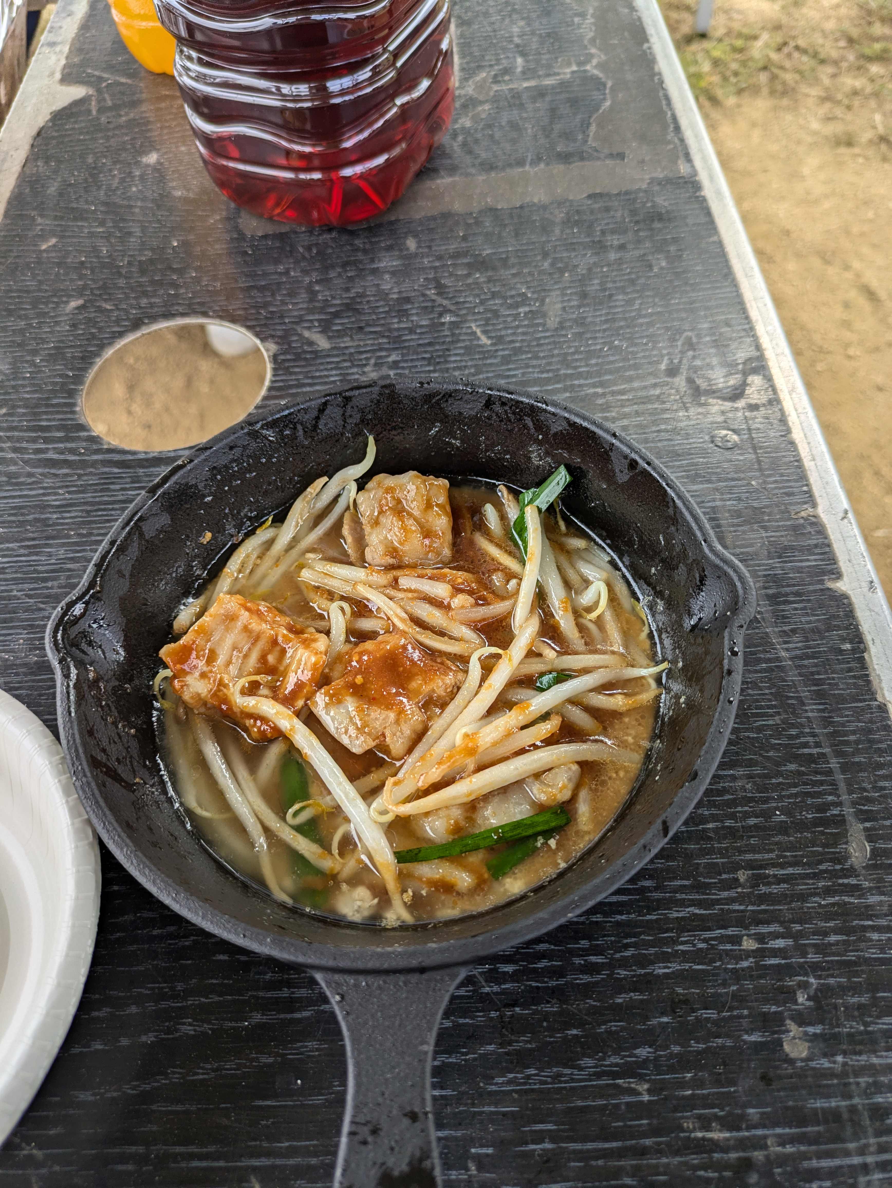 鉄板焼きの写真