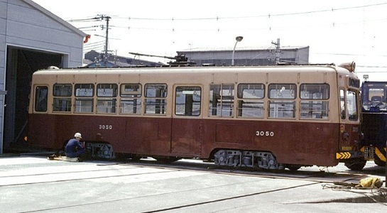 市電3001型3050号車