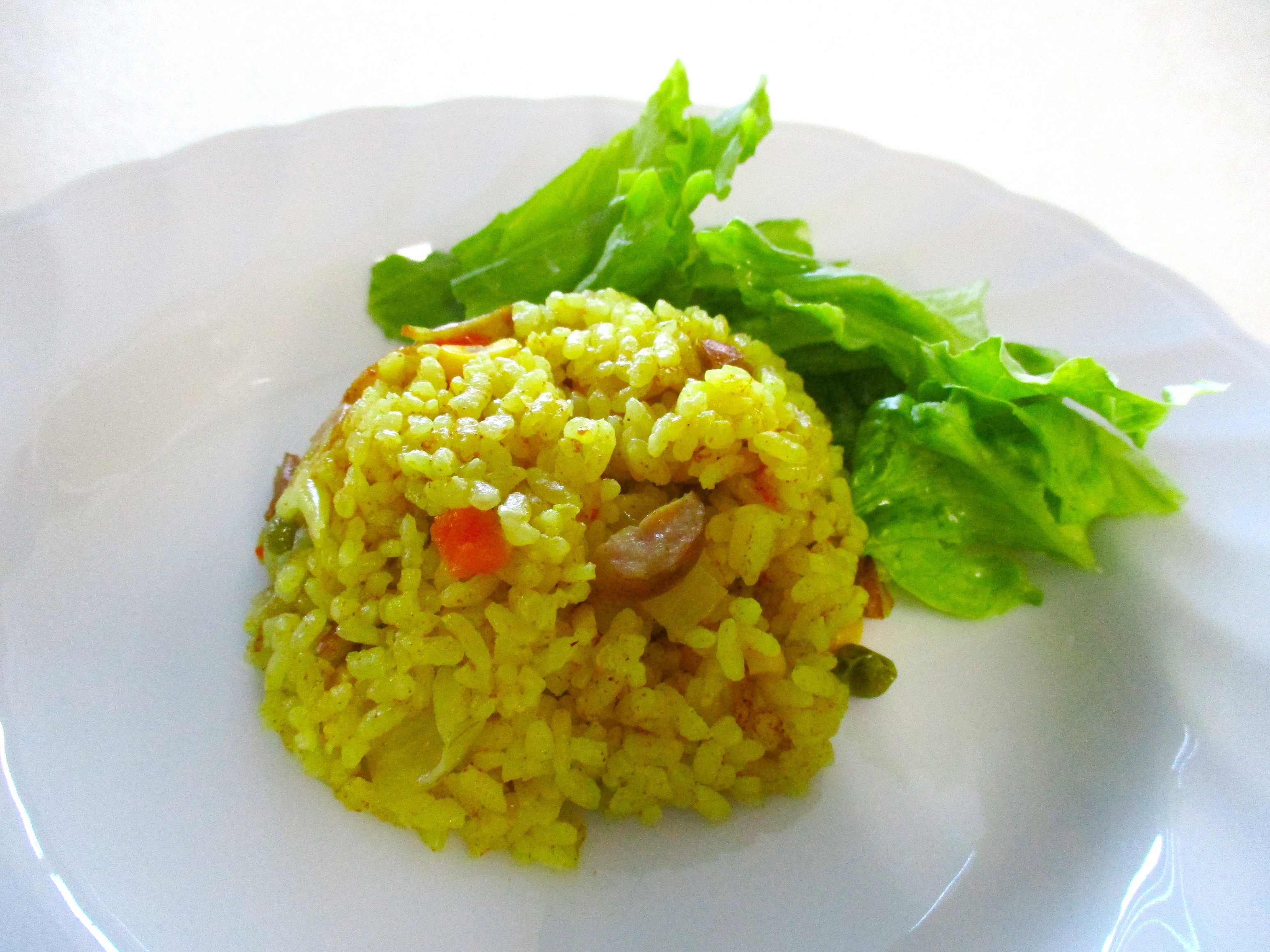 カレーピラフ写真