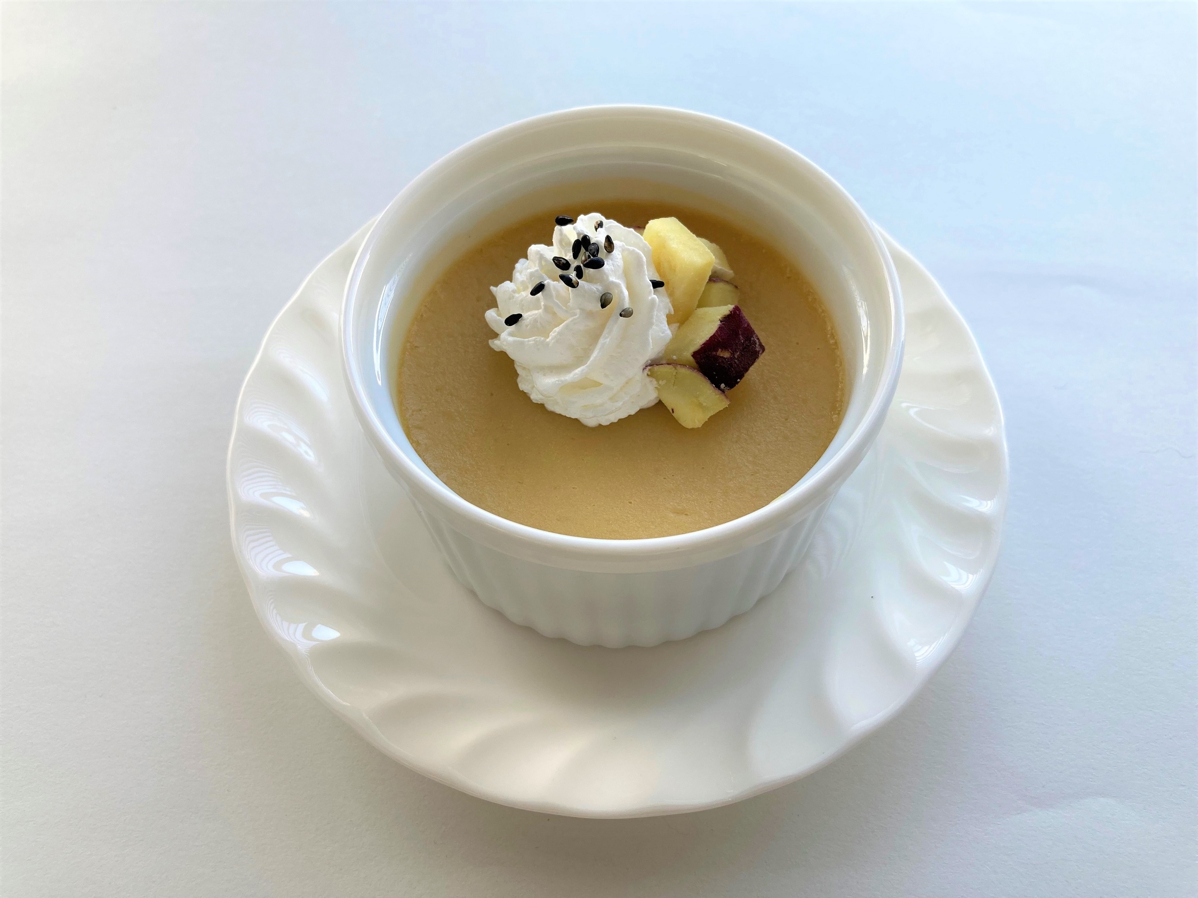 さつまいもプリン写真