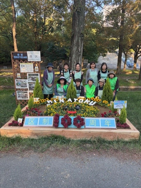 完成後の集合写真