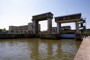 毛馬の水門・閘門の写真