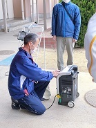 操作確認を行うことで非常時に備えます