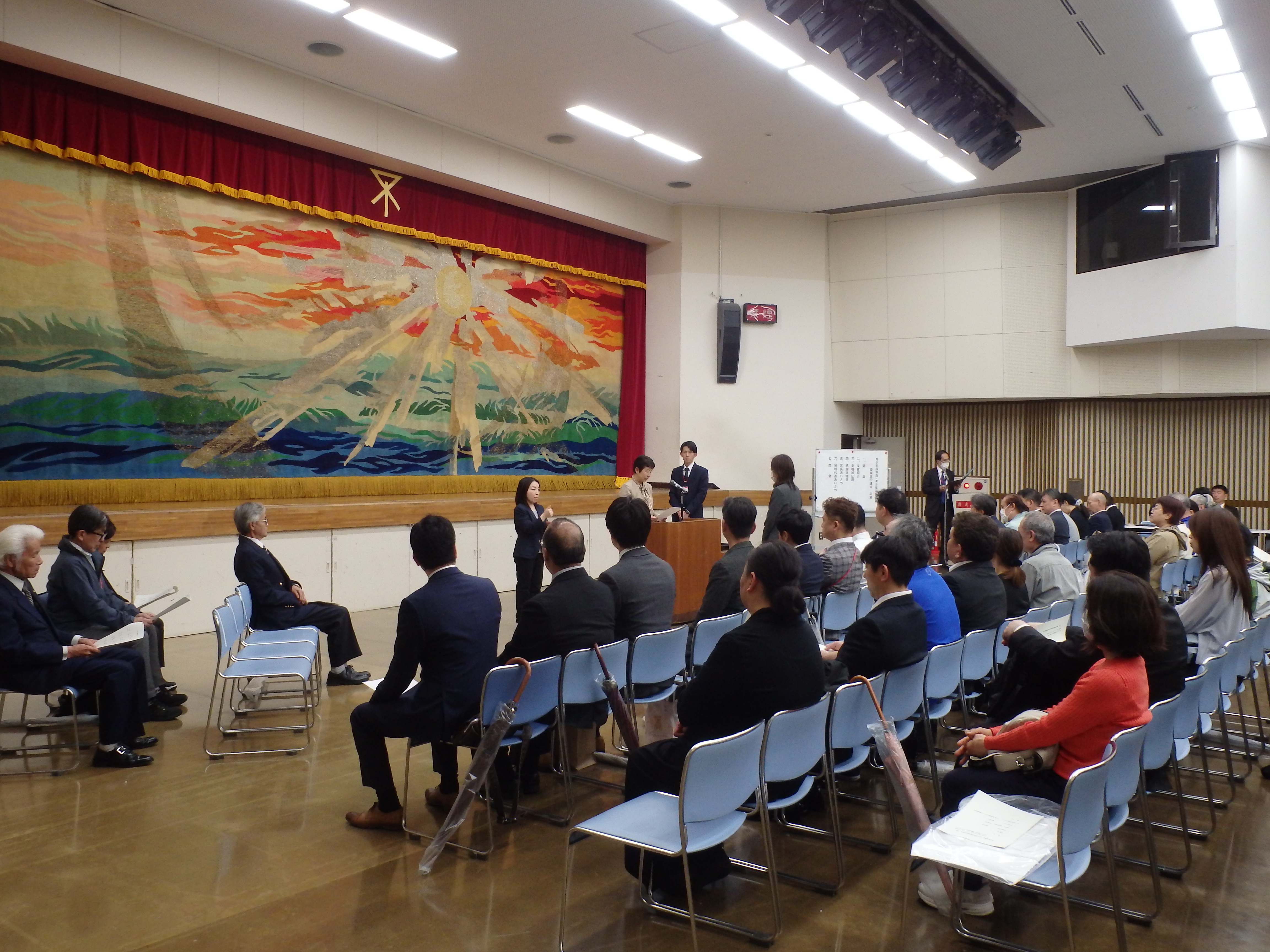 区長より委嘱状を伝達しました