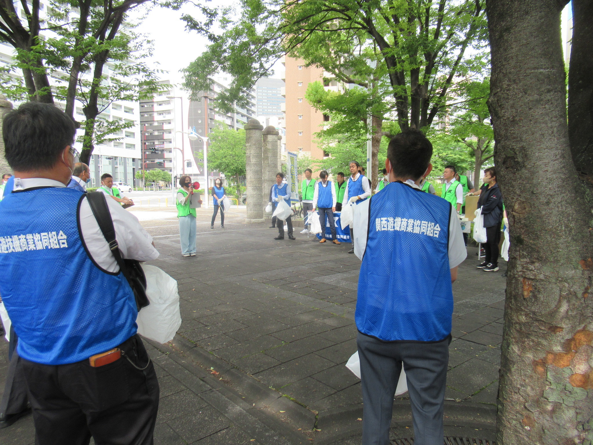 浪速公園清掃（令和5年6月9日）