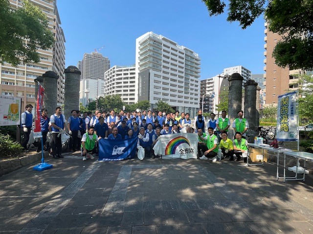 浪速公園清掃（令和6年6月9日）