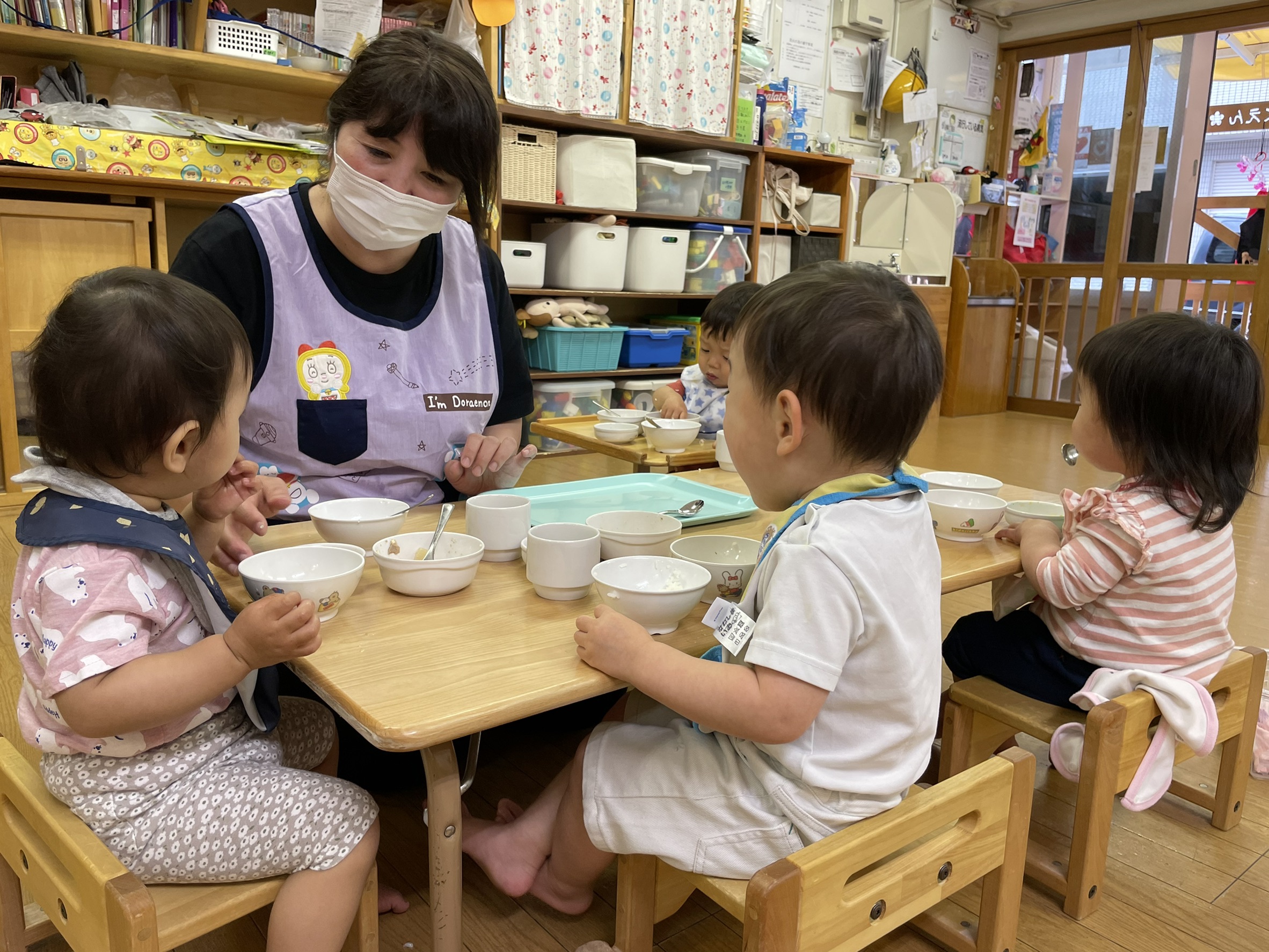 給食の様子