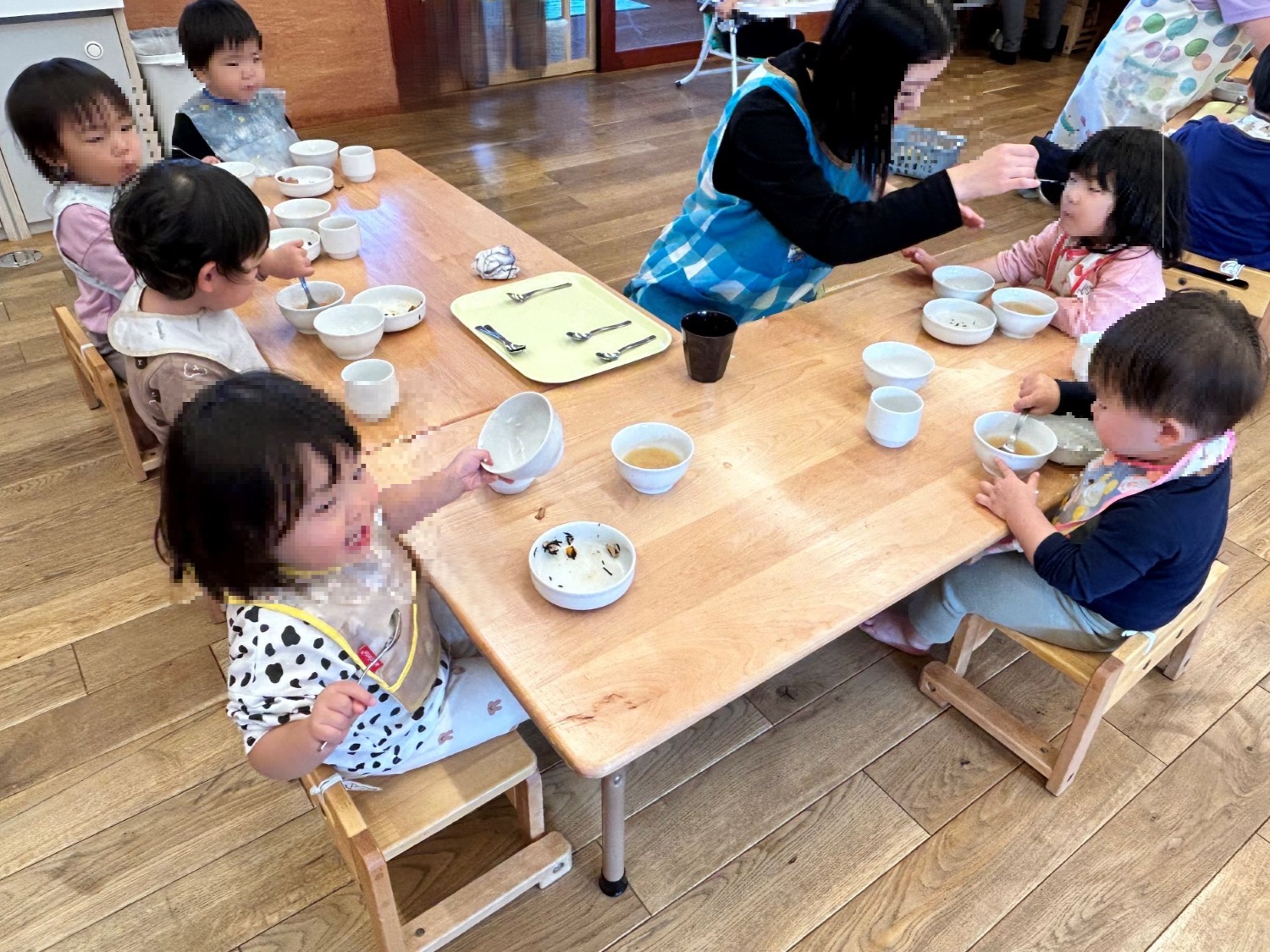給食の様子