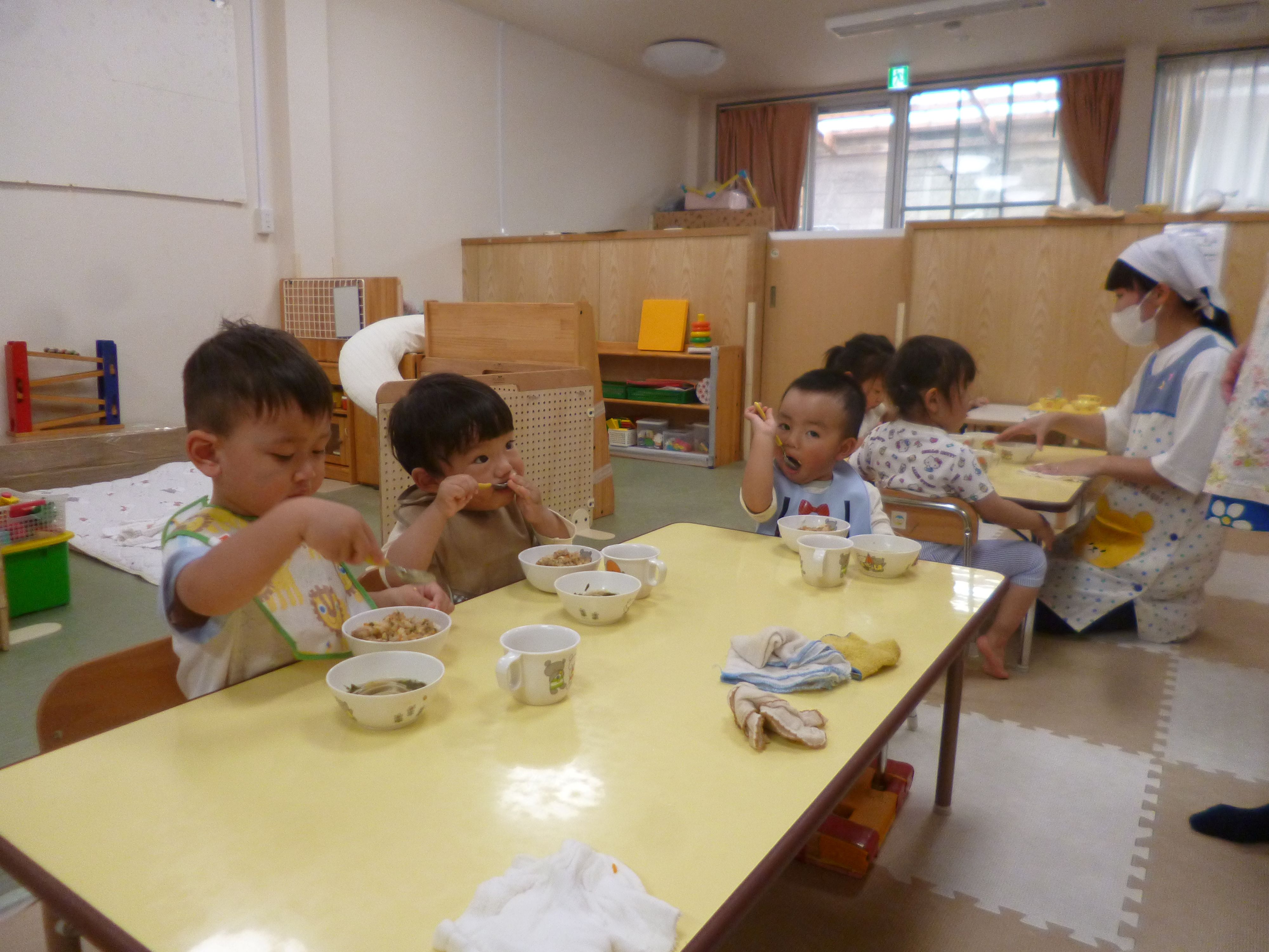給食の様子