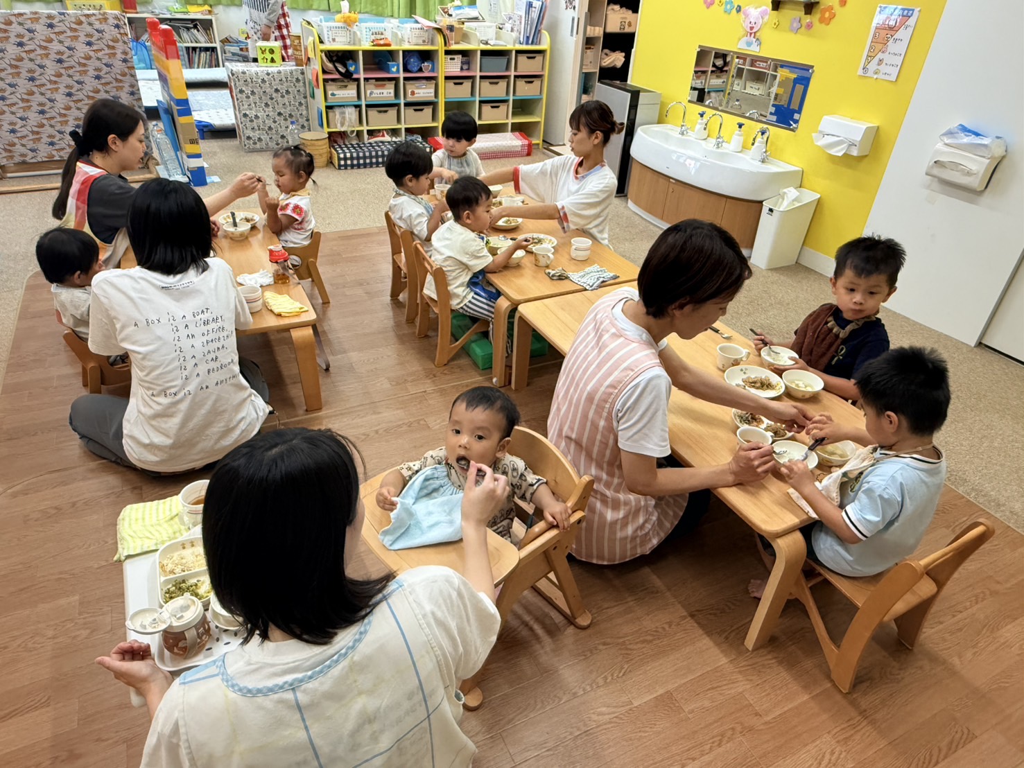 給食の様子