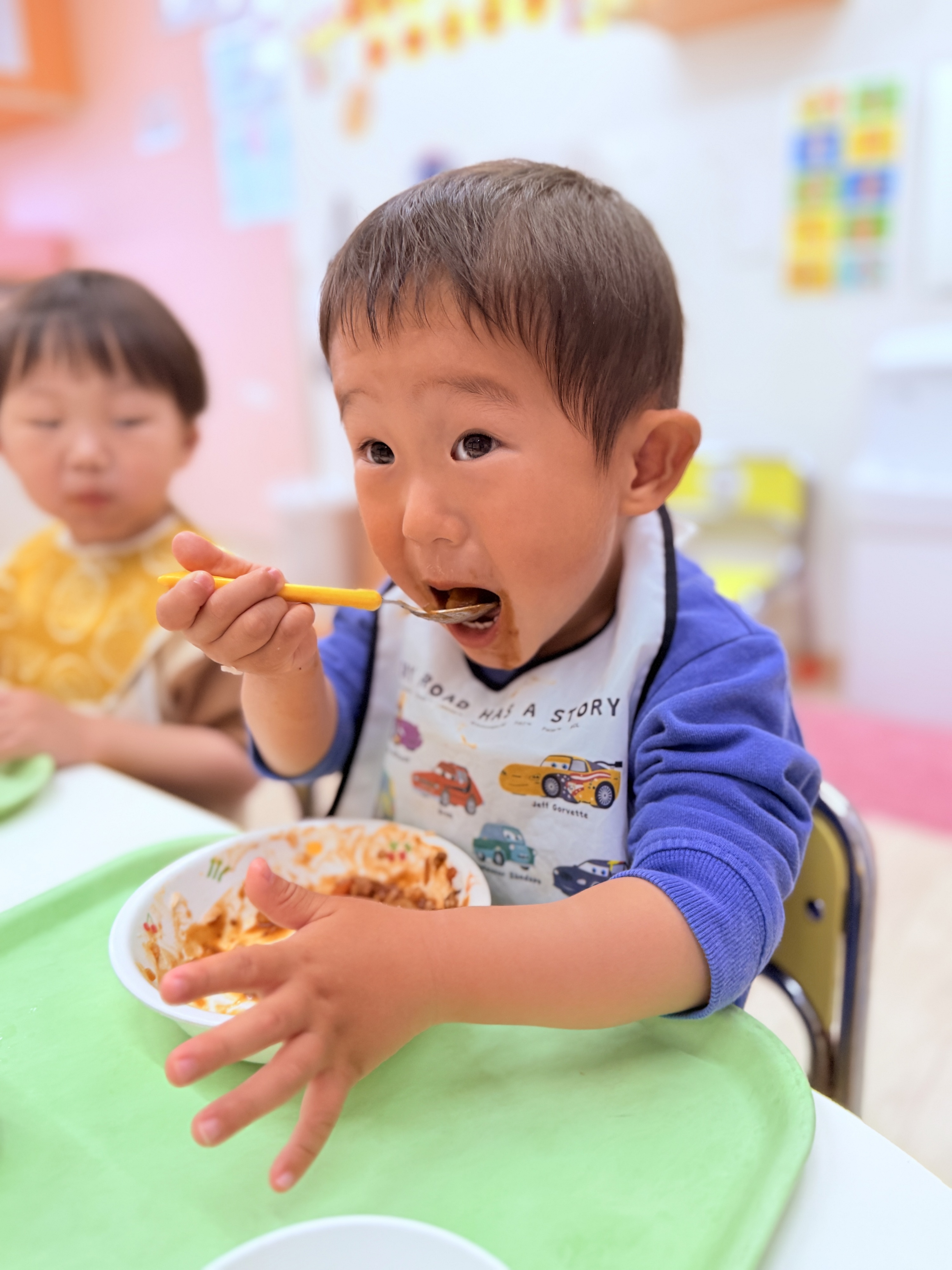給食の様子