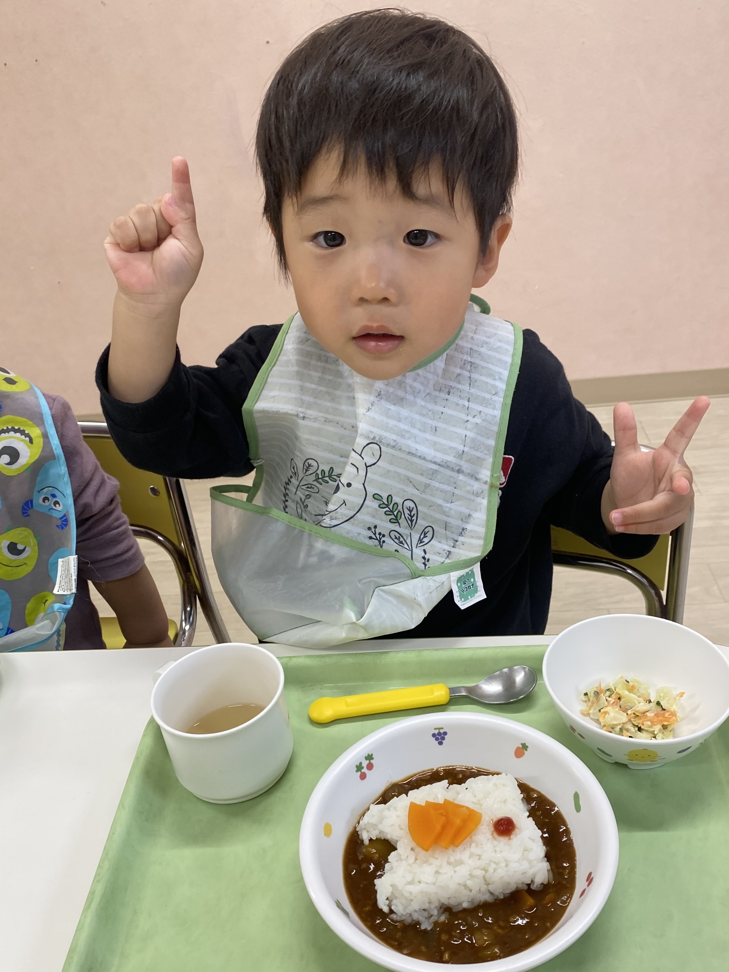 給食の様子