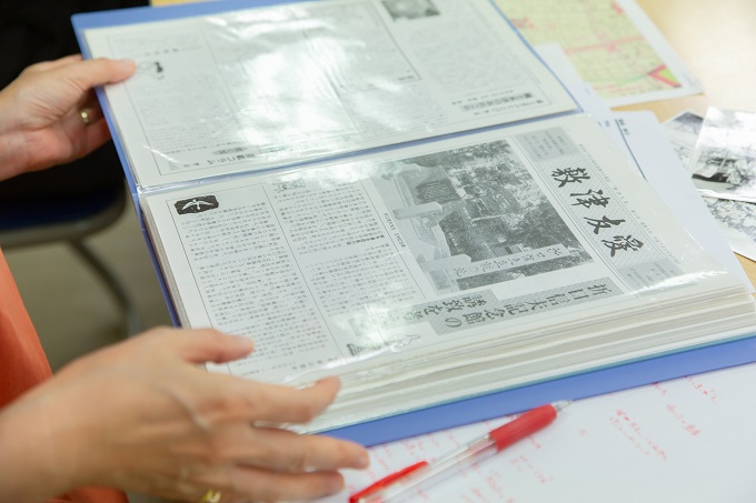 敷津地域の広報紙「敷津友愛」