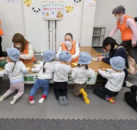 手作りおもちゃのコーナー