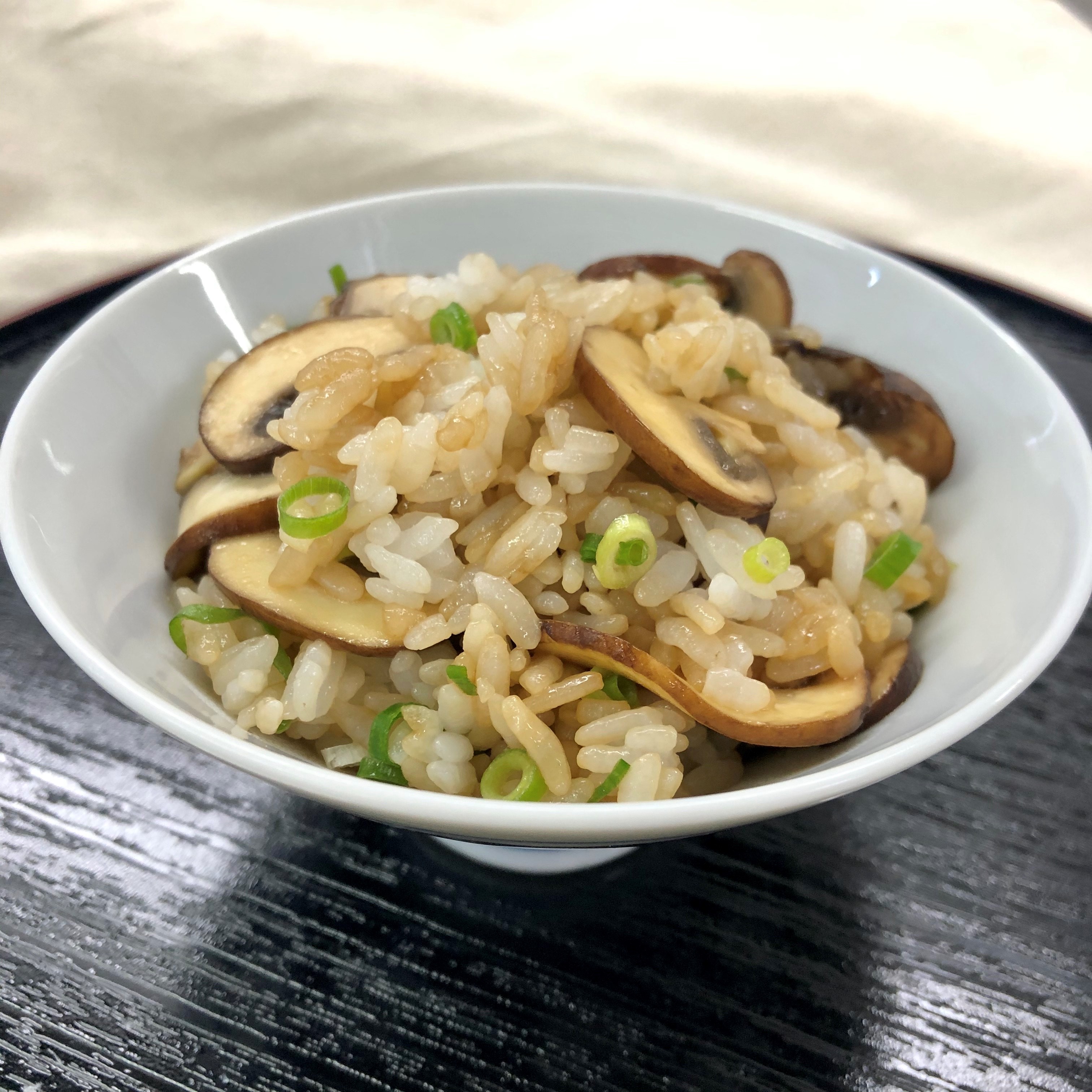 「マッシュルームごはん」の写真