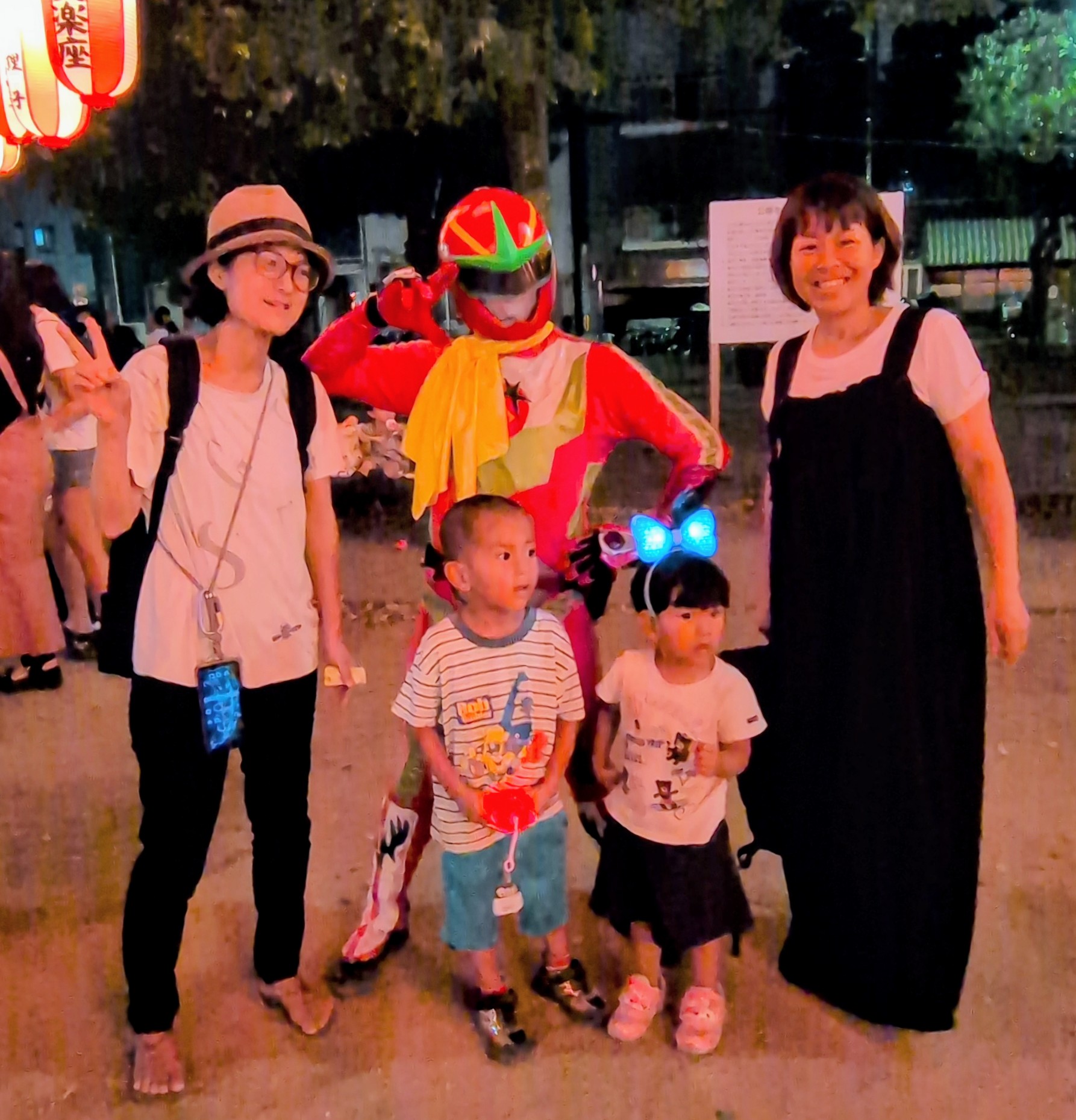 トマティーンと来場者