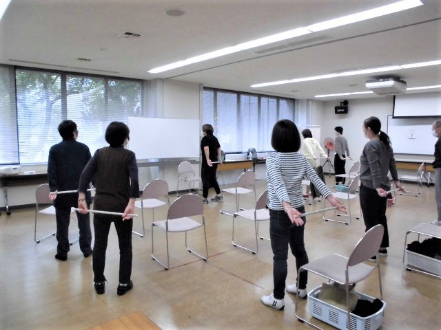 運動実習の様子