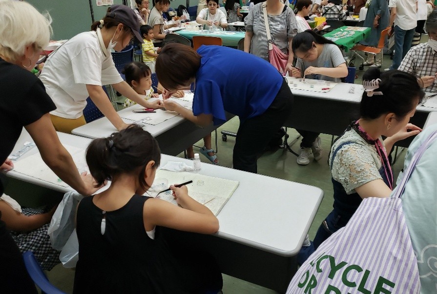 体験コーナーの様子（1）