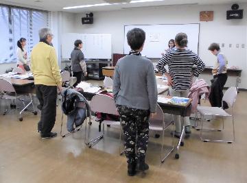 過去の運動実習の様子