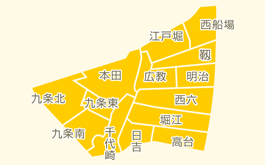 西区詳細地図