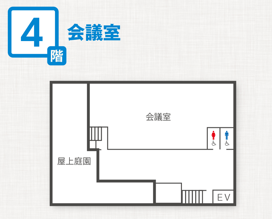 区役所4階
