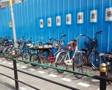 萩之茶屋南公園南自転車置場　