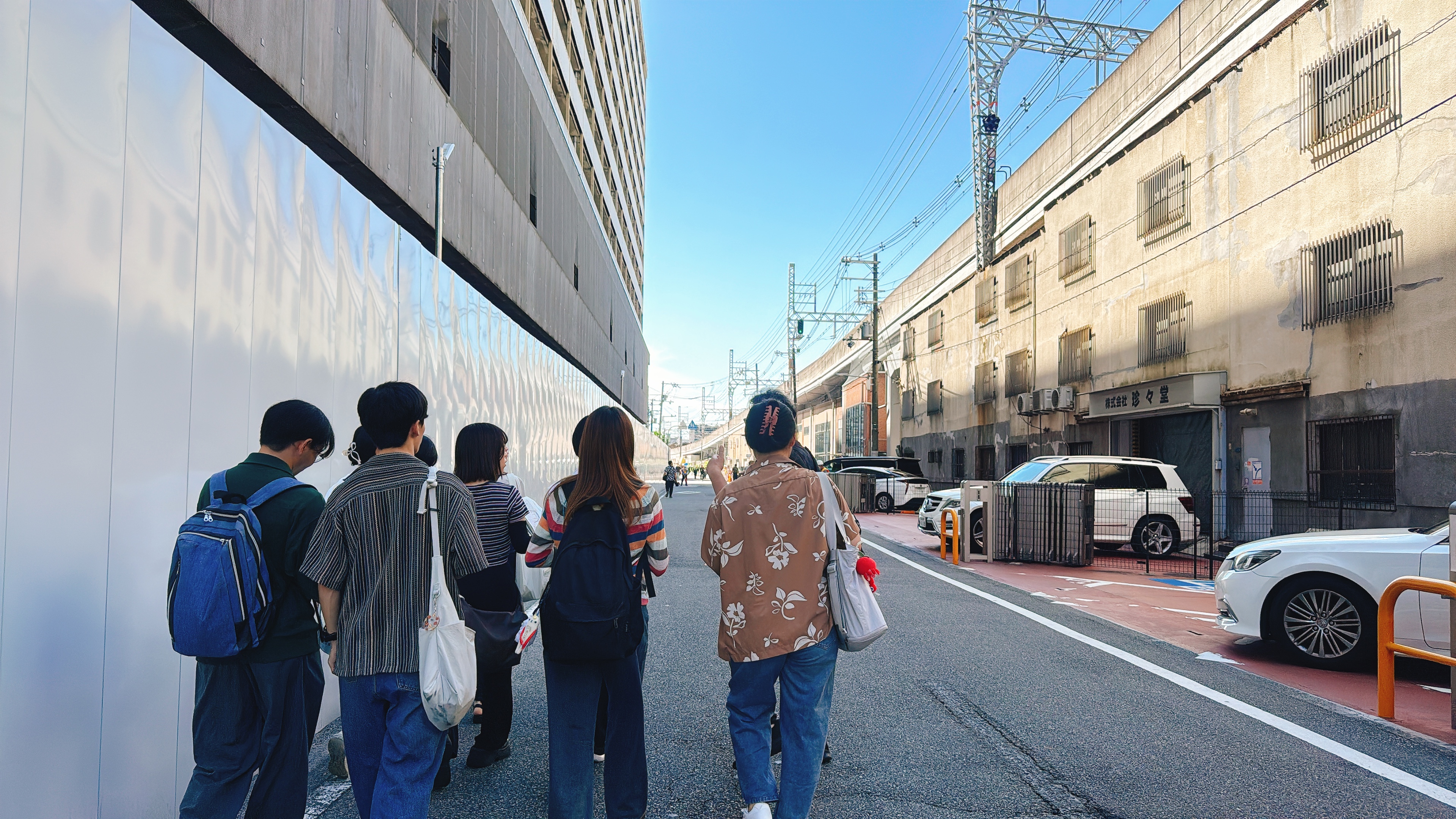 フィールドワークの様子