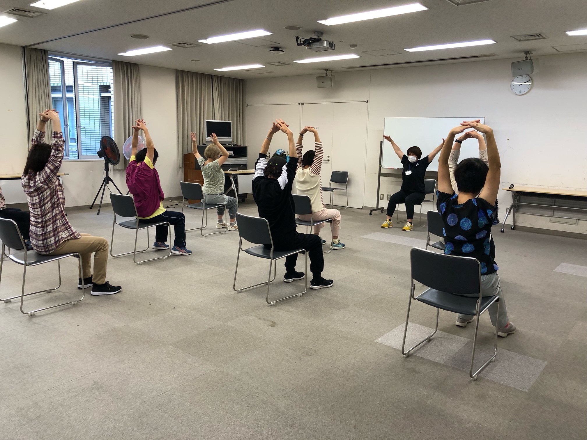 過去の運動の講座時の写真