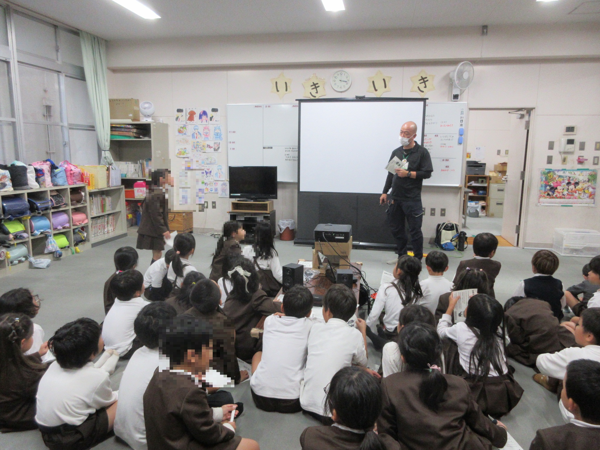 出前講座を実施する様子1