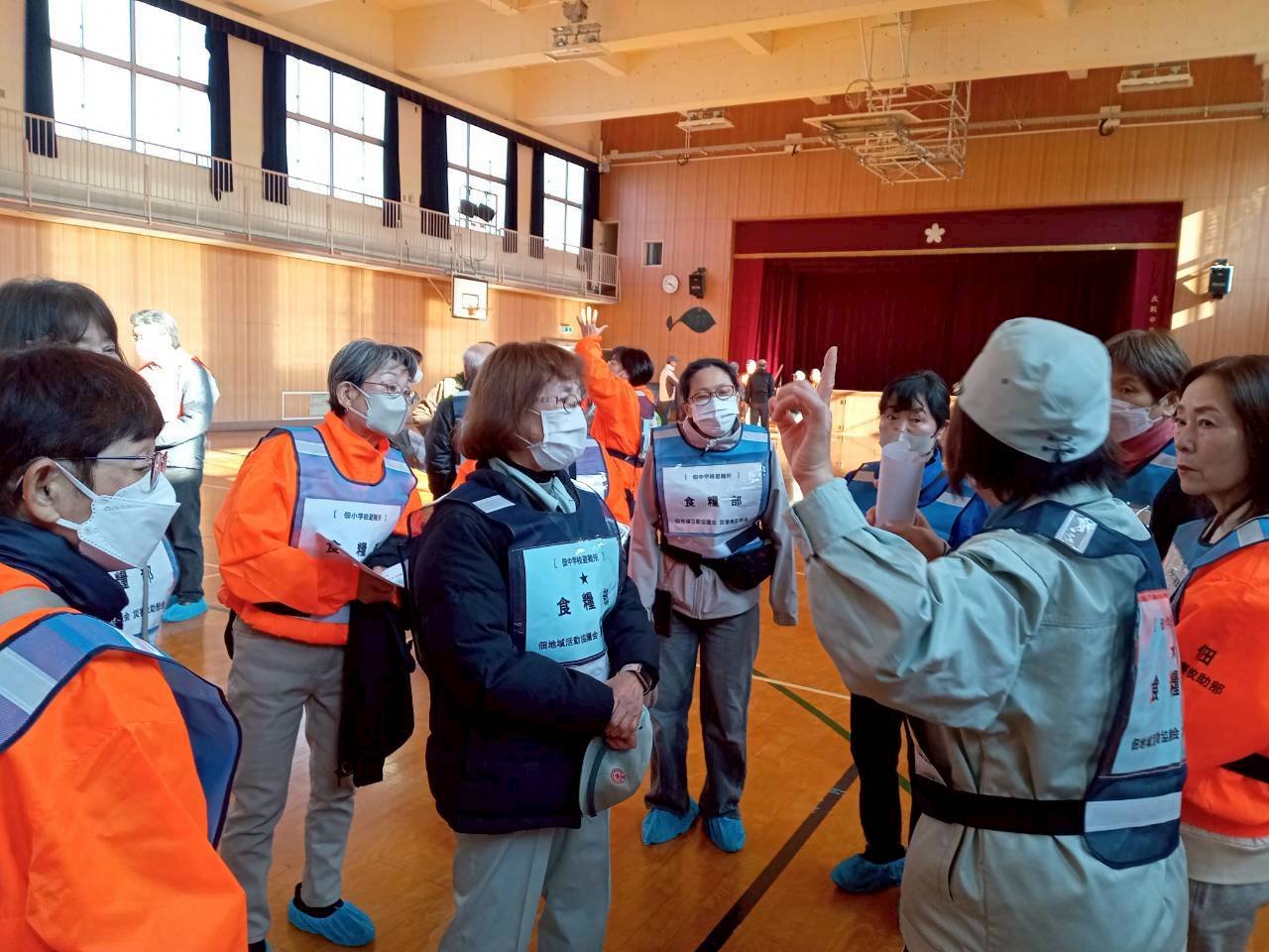 災害時避難所説明