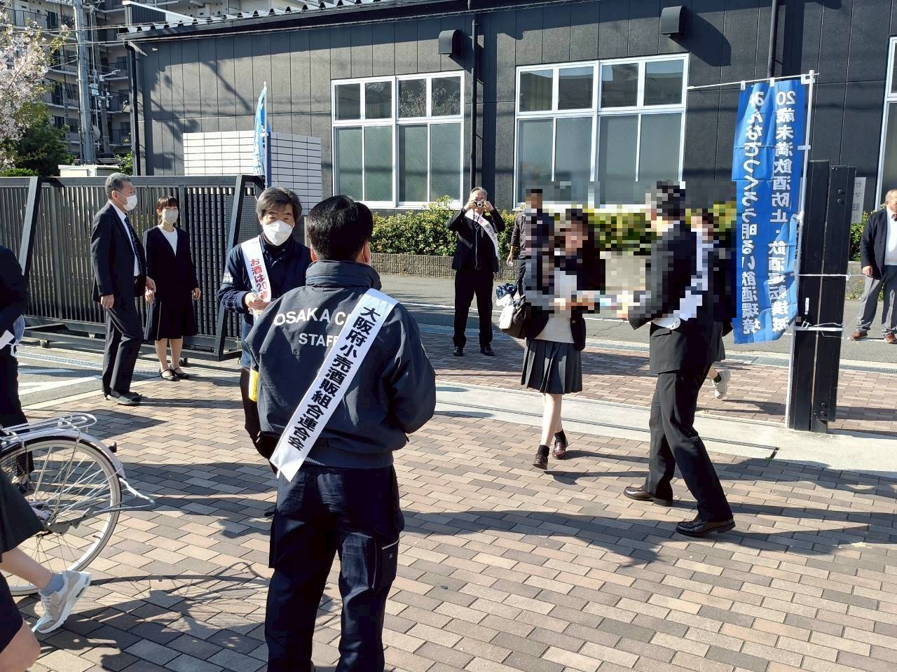 啓発を行う様子2
