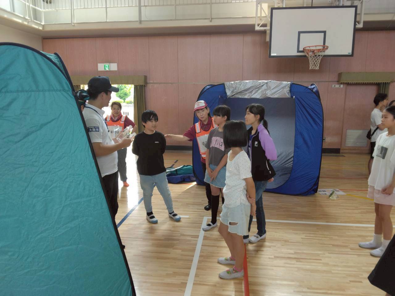 避難所設営
