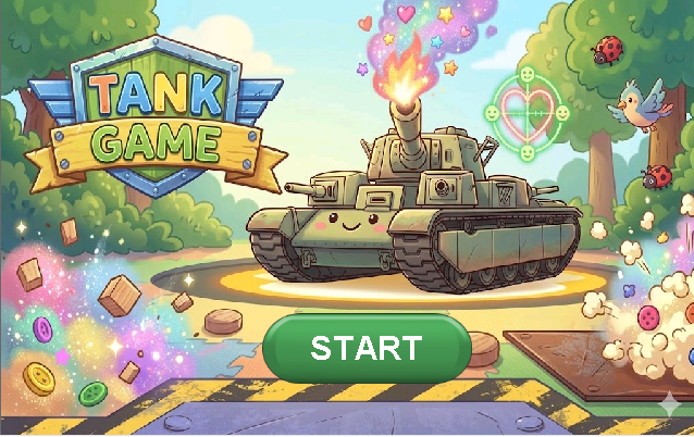 タッチパネルで戦車を操縦して対戦ゲーム