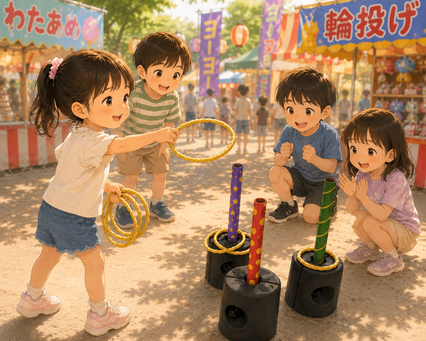 アート×ものづくり縁日（わなげ）