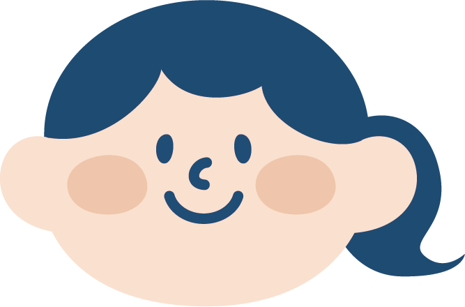 女の子のイラスト