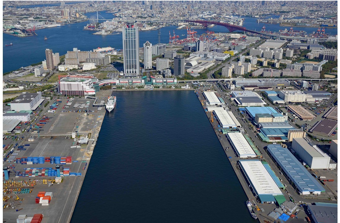 咲洲コスモスクエア地区の現況の写真