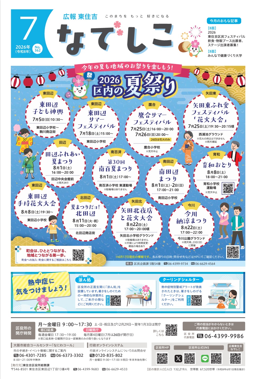 東住吉区広報紙