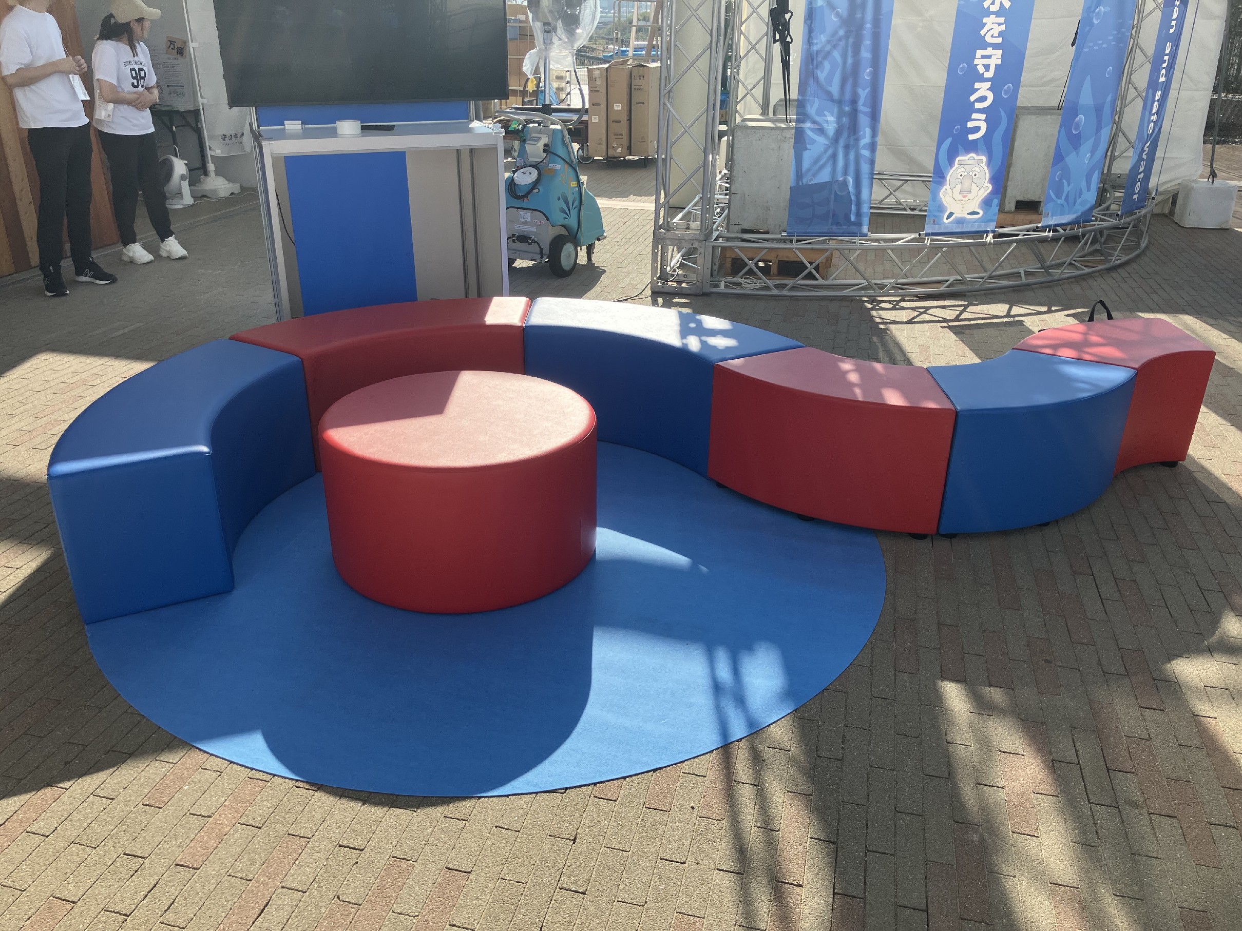 憩い・休憩ゾーンの写真