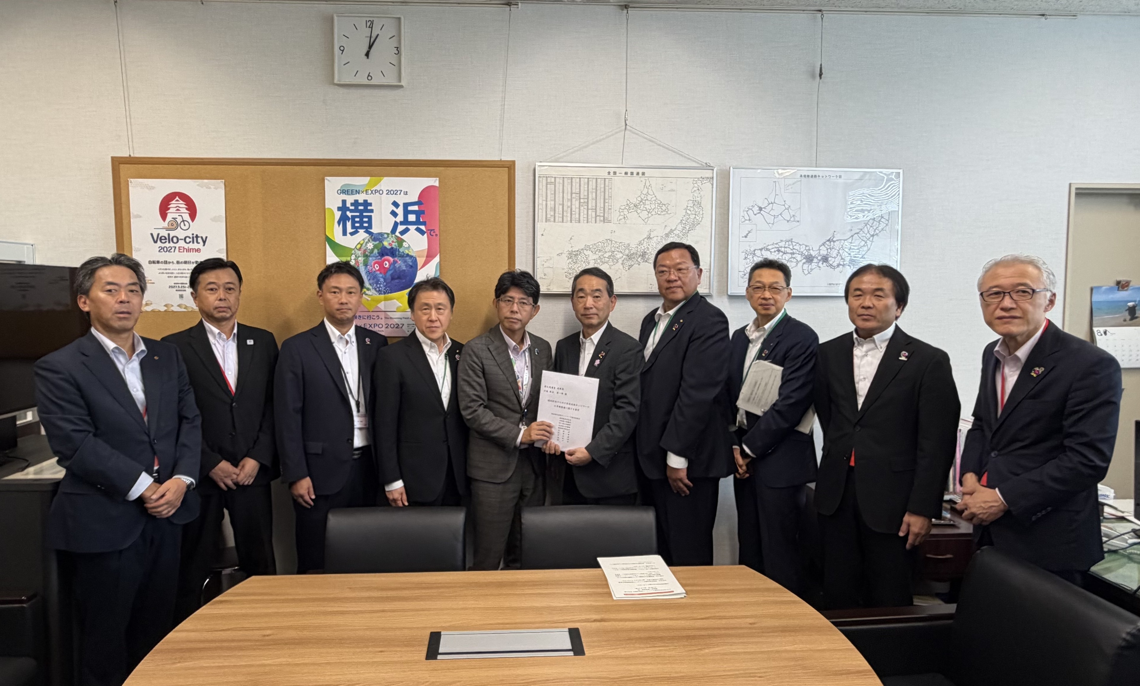 鈴木国土交通省道路局次長への要望活動の画像