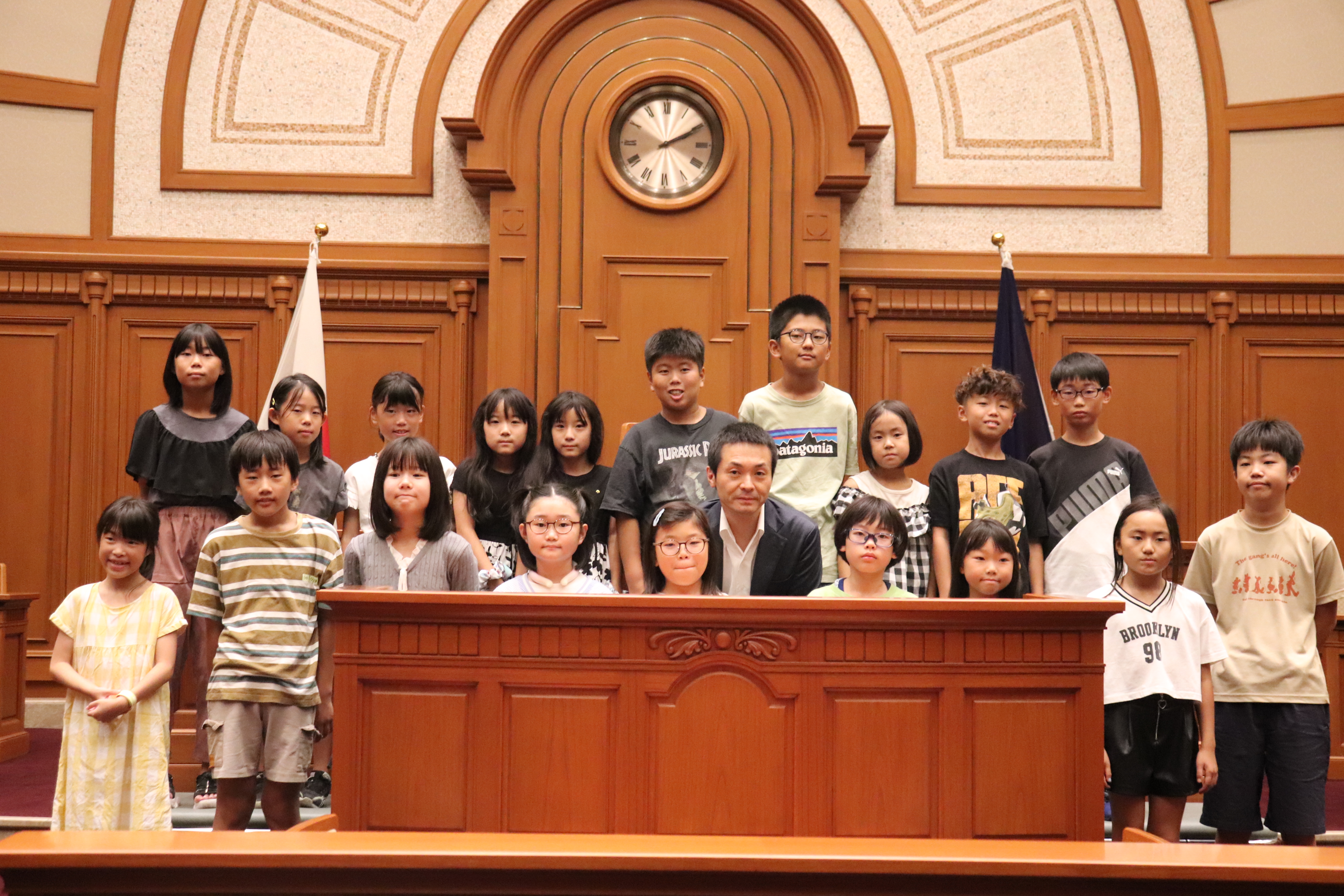 令和7年8月1日（金曜日）第1回Bグループの記念写真