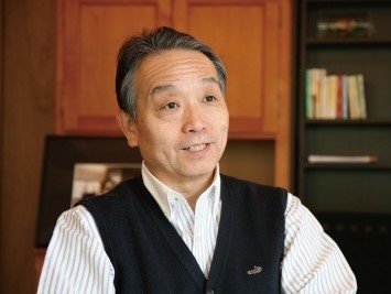 講師、奥田知志さんの写真